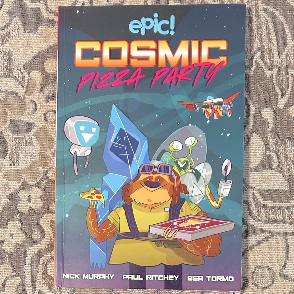 4/$20 Epic! Cosmic Pizza Party Softcover Graphic Novel.